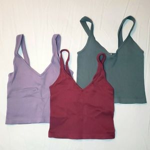 Set of 3 Crop Top or Bralettes